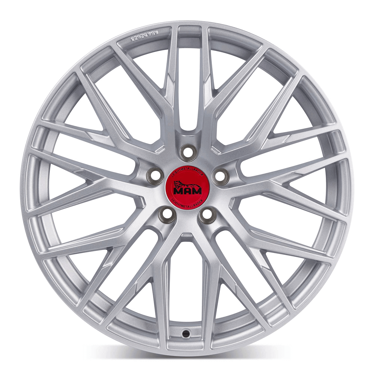 MAM RS4 hliníkové disky 7x16 5x108 ET40 MATT SILVER PAINTED